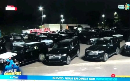 Félix Tshisekedi offre une flotte de 60 véhicules aux Léopards pour leur qualification historique au Mondial 2026