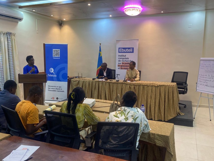 RDC : un hackathon législatif d'Ebuteli explore la faisabilité et l'acceptabilité du service militaire