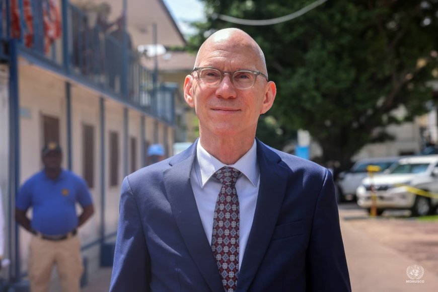 RDC : James Swan, nouveau chef de la MONUSCO, arrive à Kinshasa et appelle à une paix durable