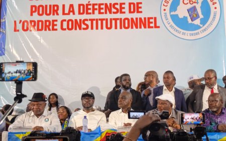 C64 met Tshisekedi en demeure : "Hors-la-loi s'il touche à la Constitution"