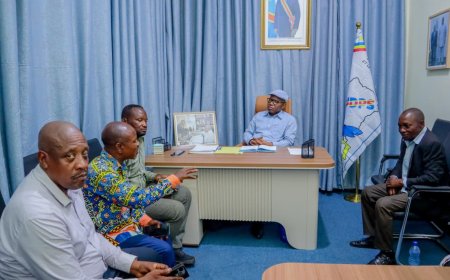 Retour en force de Déo Bizibu : audiences et unité au cœur de sa stratégie à l'UDPS-Tshisekedi