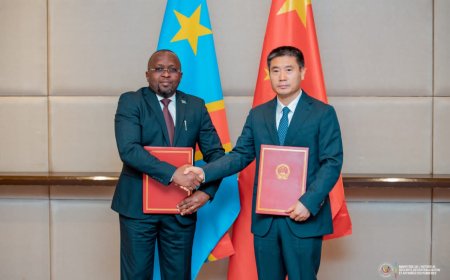 Coopération policière RDC-Chine : Kinshasa et Pekin signent un accord pour lutter contre la criminalité et la fraude minière