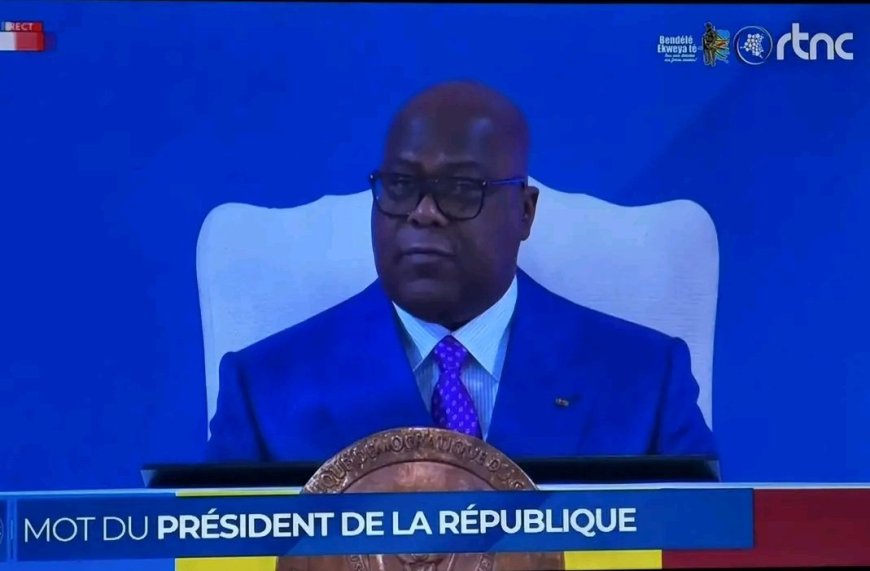 Crise sécuritaire dans l'Est : Félix Tshisekedi dénonce les manœuvres de déstabilisation et appelle les médias à un " devoir de responsabilité nationale "