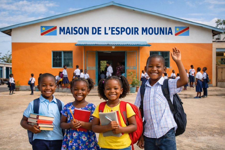 Kinshasa : l'association Mounia ouvre la "Maison espoir" pour sortir les enfants “invisibles” de prison
