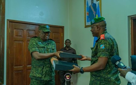 Ituri : le général-major Gaby Kasongo prend officiellement les rênes de la province