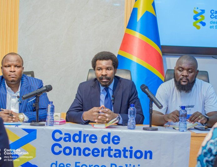 ‎Loi référendaire : le Cadre de concertation des forces politiques et sociales dénonce une " tentative subversive"