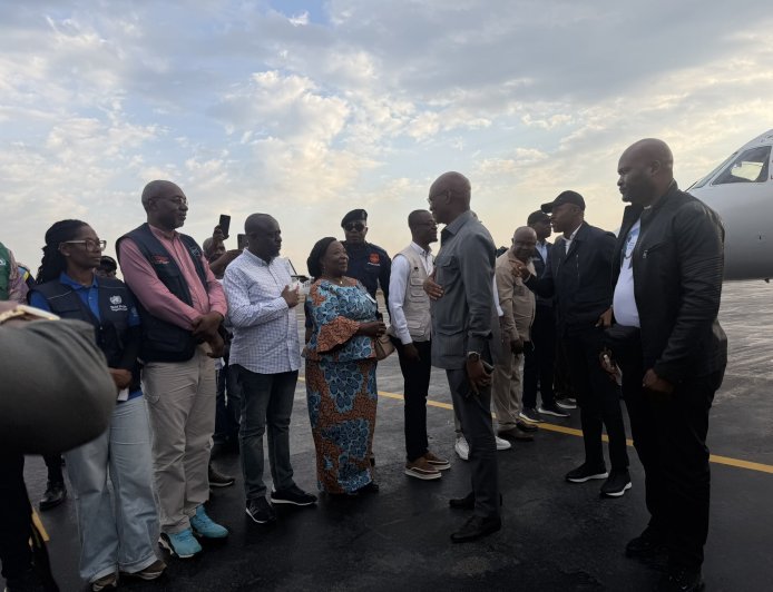 ‎Ebola en Ituri : les ministres Kamba et Muyaya à Bunia pour évaluer la riposte face à une épidémie persistante