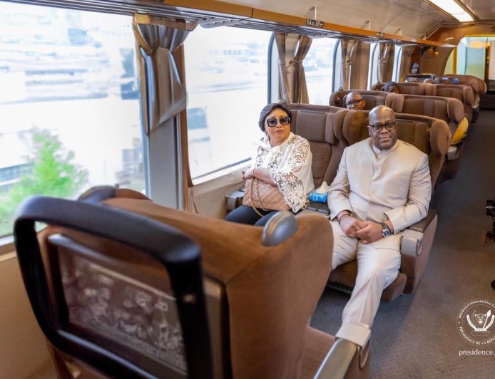 Kinshasa : Félix Tshisekedi relance le train urbain, une bouffée d'air pour la capitale