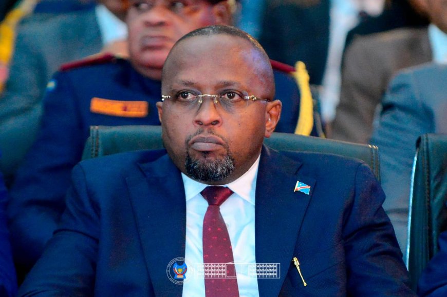 ‎Appel à la démission de Félix Tshisekedi : le Vice-premier ministre Jacquemain Shabani dénonce un acte de " haute trahison "