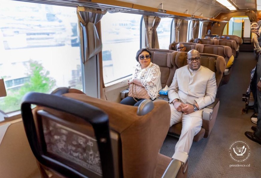Kinshasa : Félix Tshisekedi relance le train urbain, une bouffée d'air pour la capitale