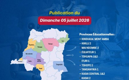 ‎EXETAT 2026 : les résultats de Kinshasa Mont Amba et onze autres provinces éducationnelles seront connus ce dimanche