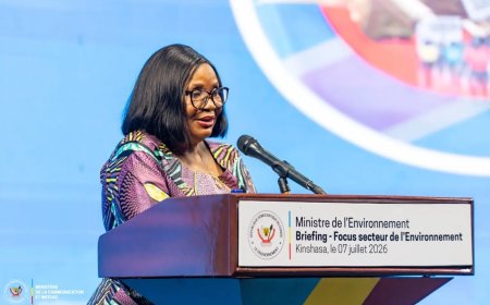 RDC : la ministre de l'Environnement lance l'Office congolais de l'eau pour protéger et valoriser "l'or bleu naturel"