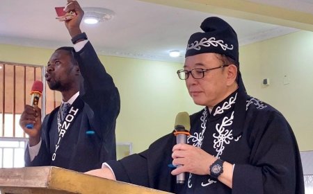 Tenrikyō, la religion japonaise de la "vie de joie" pose ses bases en RDC