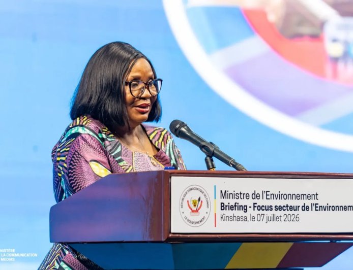 RDC : la ministre de l'Environnement lance l'Office congolais de l'eau pour protéger et valoriser "l'or bleu naturel"