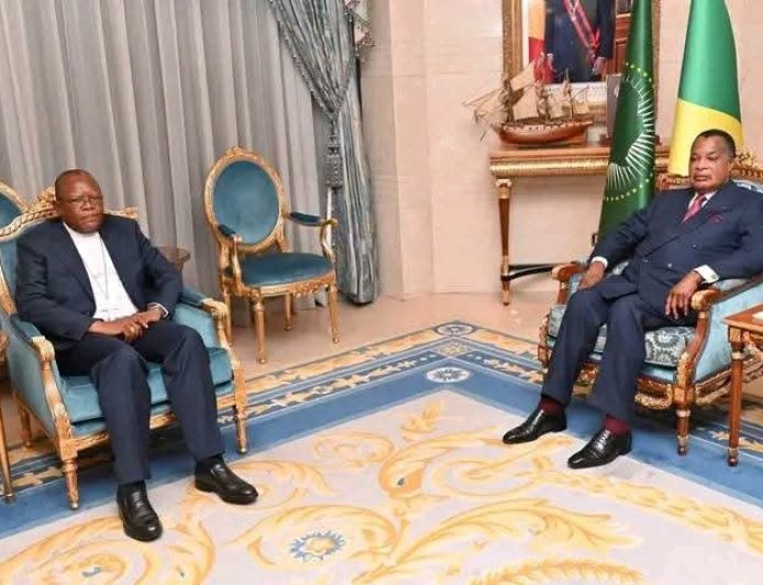Paix en RDC au cœur de l'entretien entre Sassou Nguesso et la CENCO