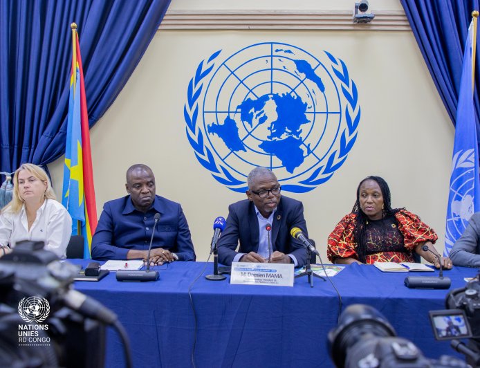 ‎RDC : 473 millions de dollars mobilisés par le système de l'ONU en 2025 pour le développement durable