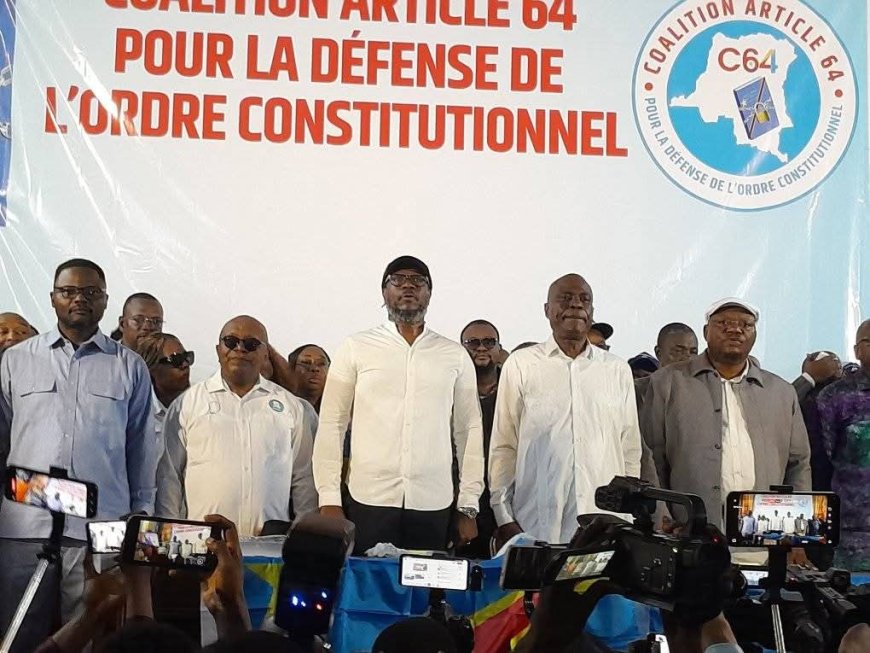 Marche du 8 juillet : la C64 dénonce les " manœuvres " de l'UDPS-Tshisekedi et réaffirme le caractère pacifique de sa mobilisation