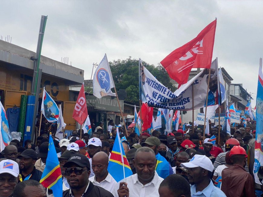 Kinshasa : le gouvernement provincial encadrera la marche de l'opposition tout en mettant en garde contre toute action de subversion
