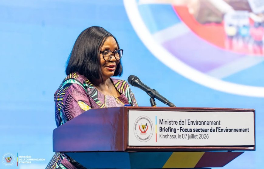 RDC : la ministre de l'Environnement lance l'Office congolais de l'eau pour protéger et valoriser "l'or bleu naturel"