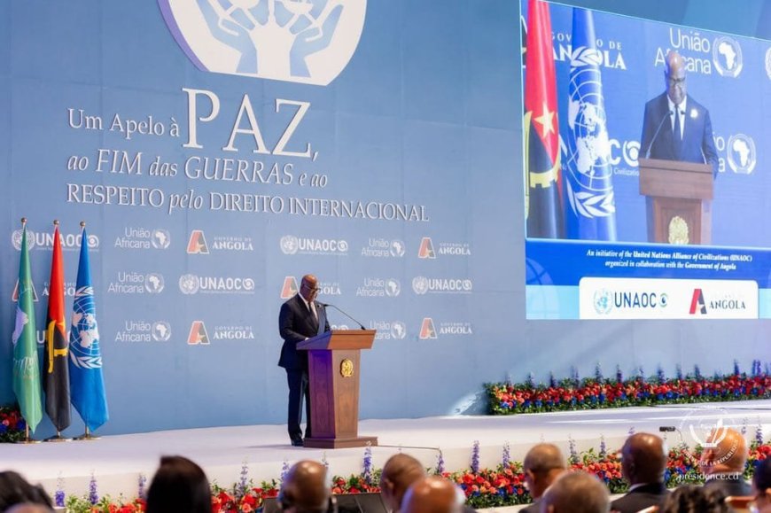 ‎Paix en RDC : Félix Tshisekedi interpelle la communauté internationale sur l'urgence d'agir