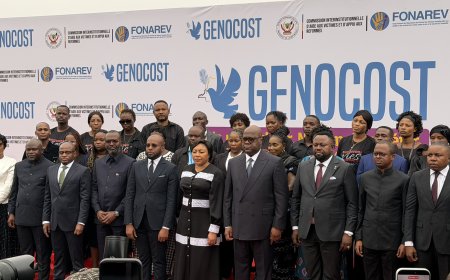 Quatrième commémoration du GENOCOST : Tshisekedi dénonce l'"entreprise meurtrière" de l'AFC-M23 et promet justice et réparation