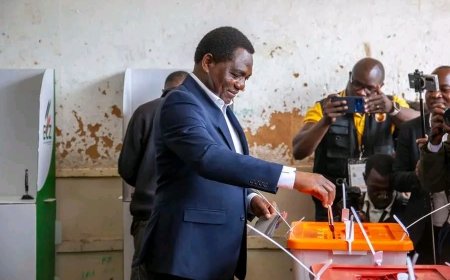 ‎Présidentielle en Zambie : Hakainde Hichilema largement réélu dès le premier tour