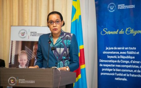 Rentrée scolaire 2026-2027 : la ministre Raissa Malu encourage les parents à envoyer les enfants à l'école dès le 1er jour