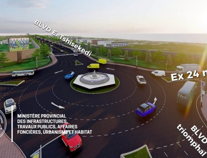 Kinshasa : bientôt la construction du boulevard Étienne Tshisekedi pour désengorger le district de la Funa