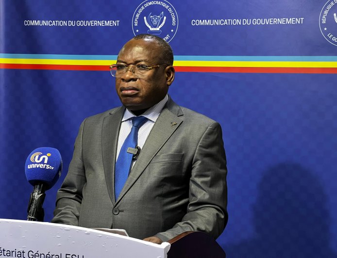 Goma et Bukavu : la suspension des activités académiques est une mesure administrative, pas politique, selon le SG à l'ESU