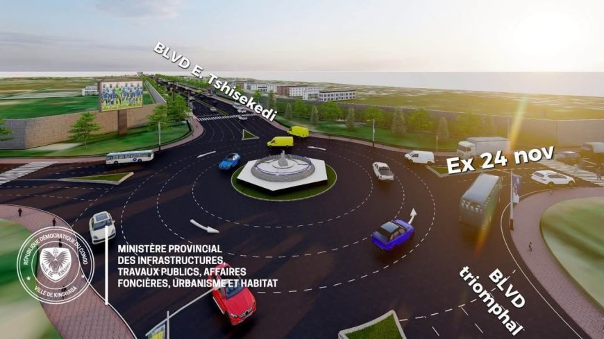 Kinshasa : bientôt la construction du boulevard Étienne Tshisekedi pour désengorger le district de la Funa