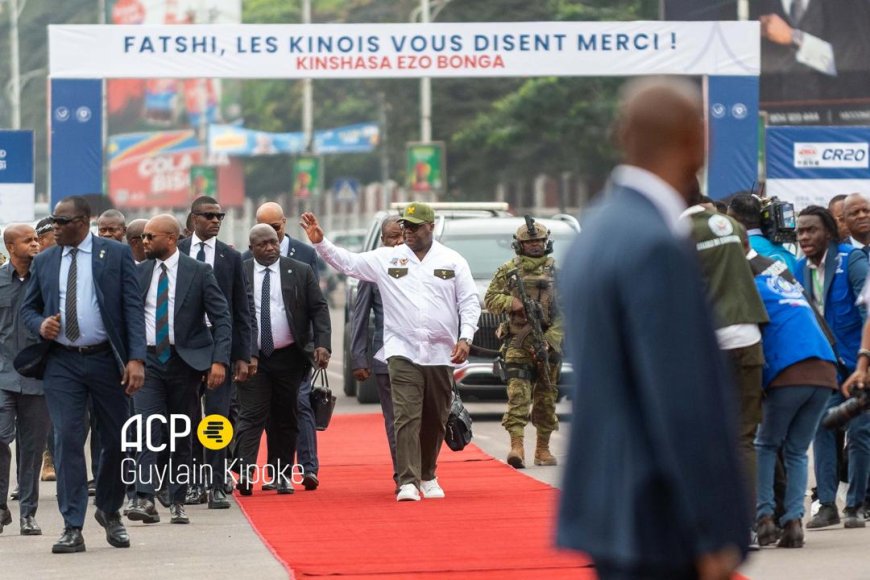 Kinshasa : Félix Tshisekedi lance les travaux du boulevard qui portera le nom de son père