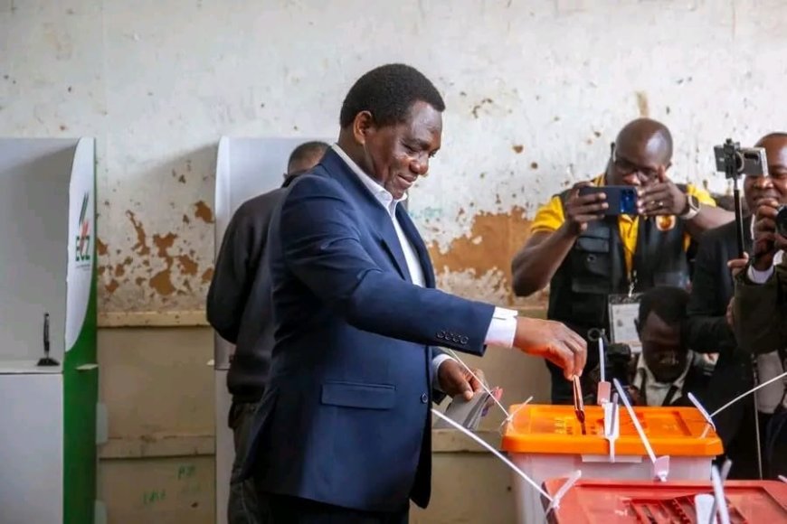 ‎Présidentielle en Zambie : Hakainde Hichilema largement réélu dès le premier tour