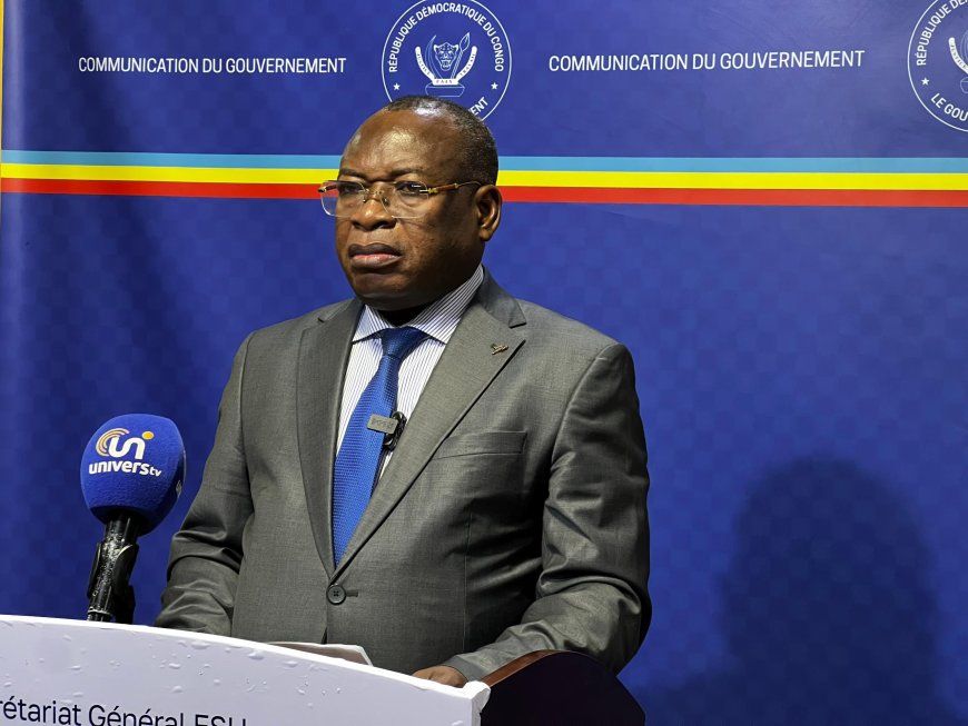 Goma et Bukavu : la suspension des activités académiques est une mesure administrative, pas politique, selon le SG à l'ESU