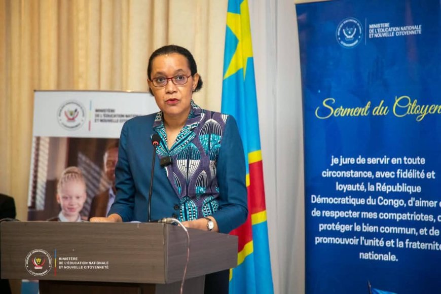 Rentrée scolaire 2026-2027 : la ministre Raissa Malu encourage les parents à envoyer les enfants à l'école dès le 1er jour