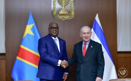 Tshisekedi en Israël : une coopération renforcée pour un avenir commun