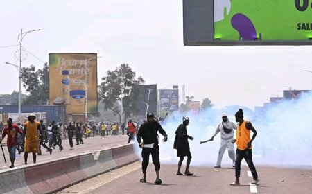 Marche de la 64 : la CNDH accuse des individus munis de machettes et de bâtons d'avoir empêché la progression des manifestants à Limete