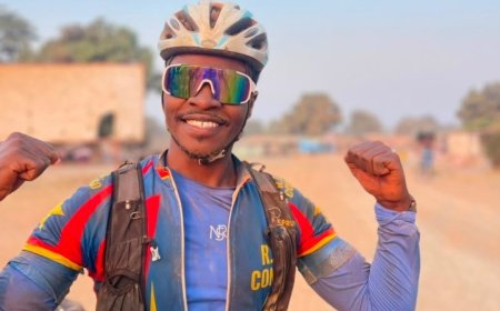 Miguel Masaïsaï, le cycliste congolais qui pédalait pour la paix, décède dans un accident au Congo-Brazza