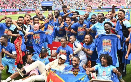 Kinshasa célèbre ses héros : les Léopards décorés de la médaille de l'Ordre national du Léopard