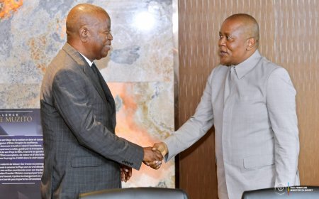Élections de 2028 en RDC : Denis Kadima s'entretient avec Adolphe Muzito sur les besoins budgétaires