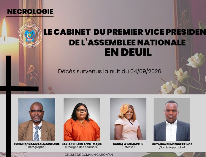 Drame à la salle de fêtes Panacée : le cabinet du Premier vice-président de l’Assemblée nationale revoit à la baisse son bilan, 4 collaborateurs décédés