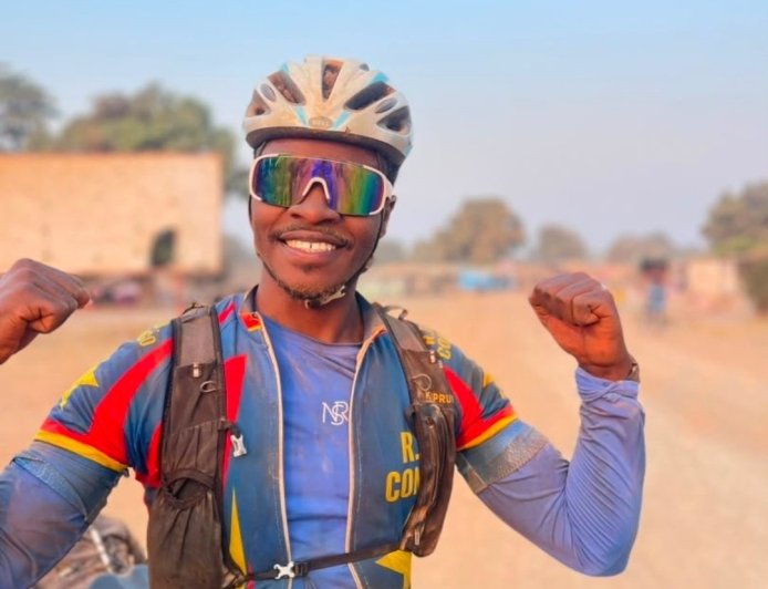 Miguel Masaïsaï, le cycliste congolais qui pédalait pour la paix, décède dans un accident au Congo-Brazza