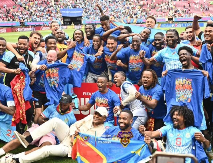 Kinshasa célèbre ses héros : les Léopards décorés de la médaille de l'Ordre national du Léopard