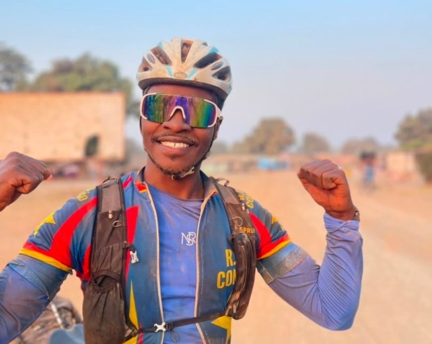 Miguel Masaïsaï, le cycliste congolais qui pédalait pour la paix, décède dans un accident au Congo-Brazza