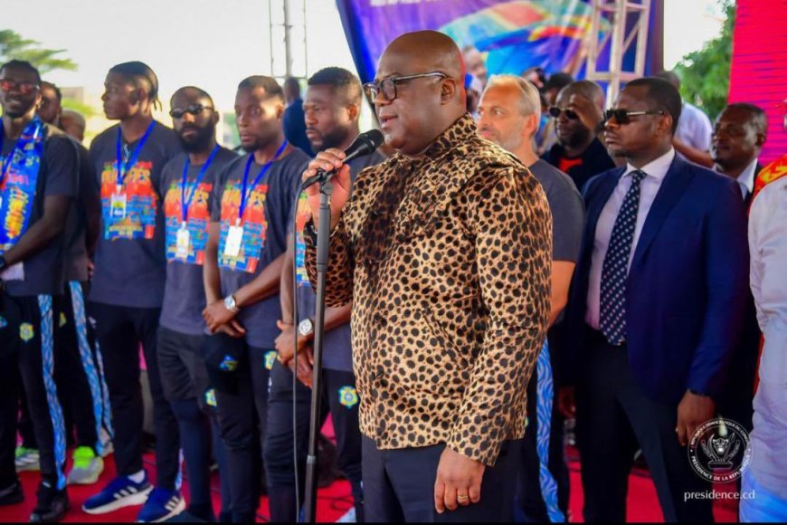 RDC : Félix Tshisekedi décore les Léopards ce mardi pour leur parcours au Mondial 2026