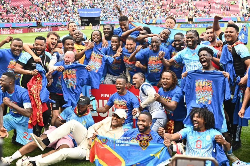 Kinshasa célèbre ses héros : les Léopards décorés de la médaille de l'Ordre national du Léopard
