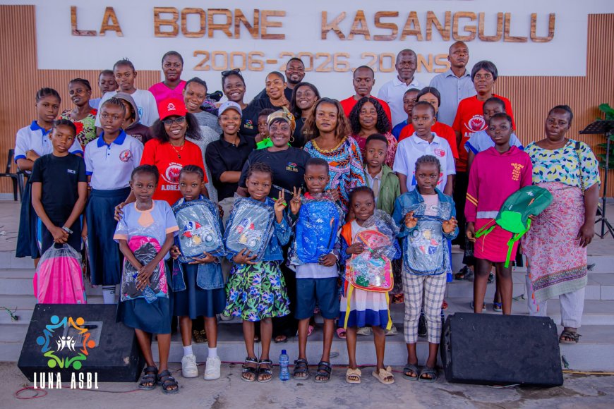 ‎DREPAKELASI : « Un kit, un sourire, un avenir », LUNA asbl aux côtés des enfants vivant avec la drépanocytose à Kasangulu