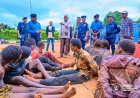 Haut-Uele : seize présumés bandits à main armée présentés au vice-gouverneur après leur arrestation à Watsa