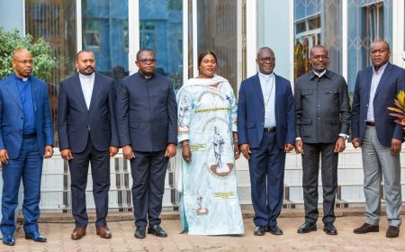 Dialogue national en RDC : Anthony Nkinzo échange avec le président de la CENCO à Lubumbashi