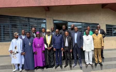 Dialogue national : la Présidence consulte l'archevêque Ejiba Yamapia après les Églises catholique et protestante