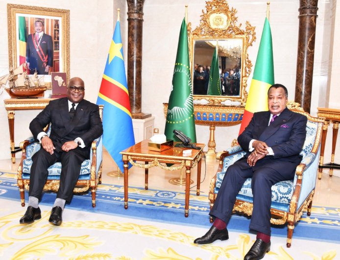 Félix Tshisekedi exprime ses regrets à Brazzaville après les incidents de l'île Makoloko et promet une indemnisation des victimes
